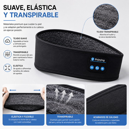 Diadema Bluetooth | Duerme, Entrena y Disfruta